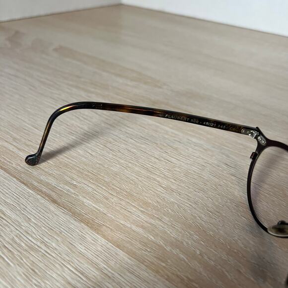 Jean LaFont Paris Flaubert 500 Eyeglasses Brown Frames READ 45-21-145 main image 9